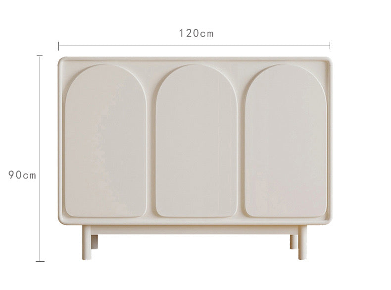 Fern White Buffet Sideboard Cabinet/Sideboard/Hallway Table/Minimalist