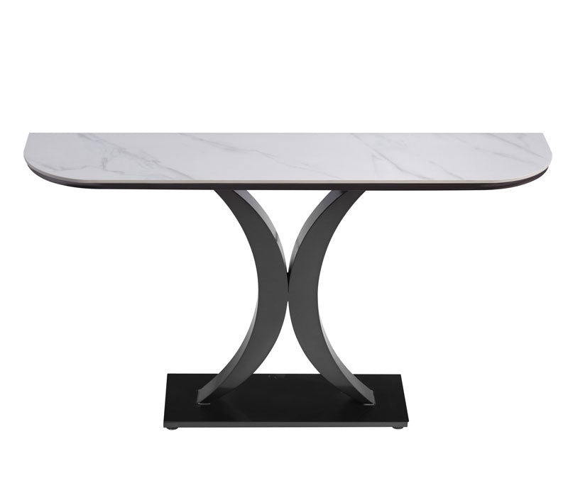 Jefe Hallway Entrance Table/Console Table/Ceramic/Steel Base/140cm