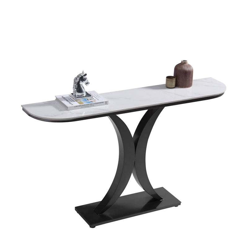 Jefe Hallway Entrance Table/Console Table/Ceramic/Steel Base/140cm