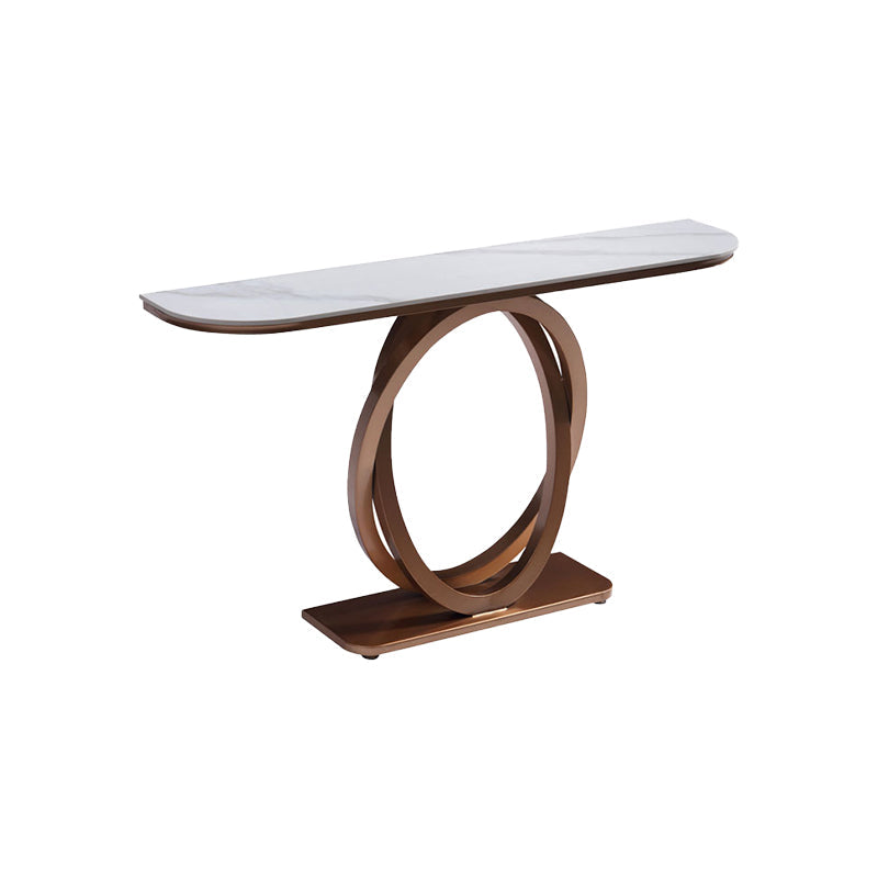 Uba Creative Ring Shape Entrance Table/Console Table/Ceramic/Steel Base