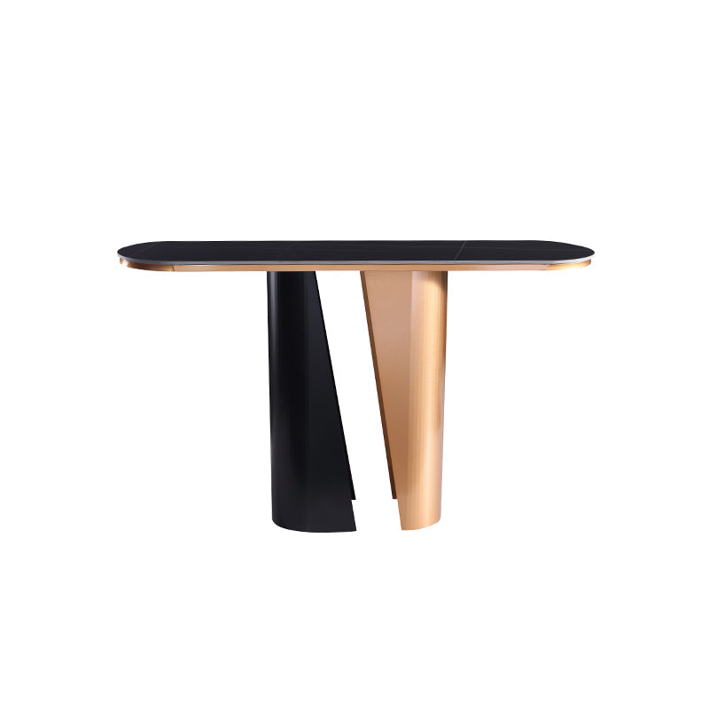 Ceramic Top Console Table/Entrance Table/Steel Legs