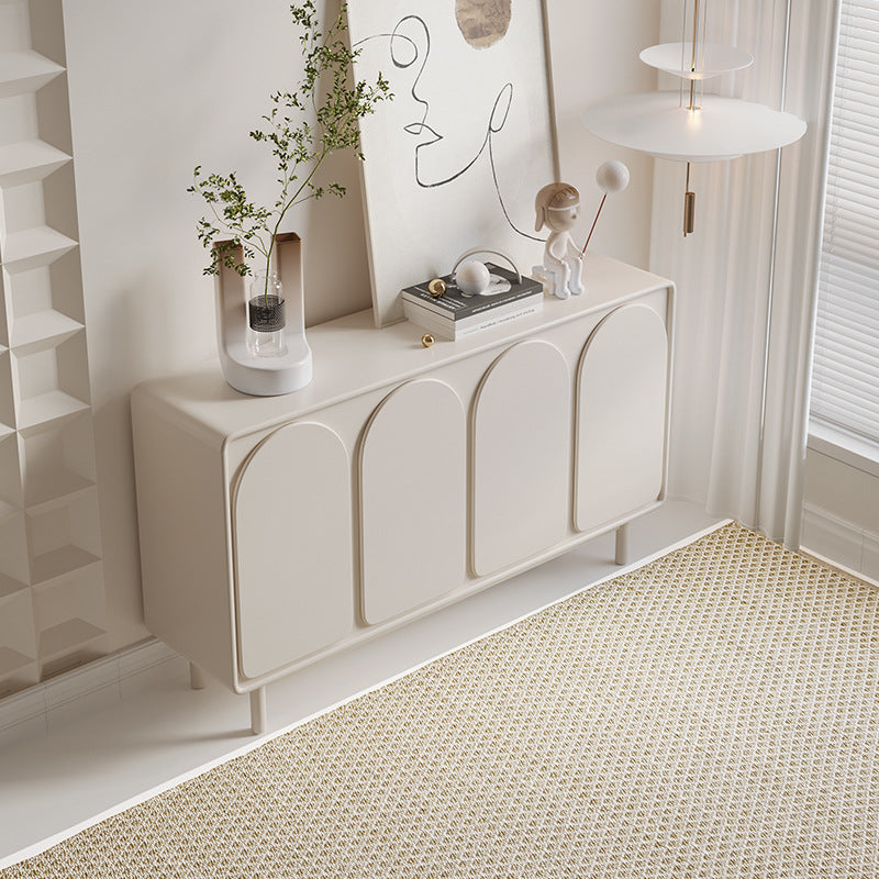 Fern White Buffet Sideboard Cabinet/Sideboard/Hallway Table/Minimalist