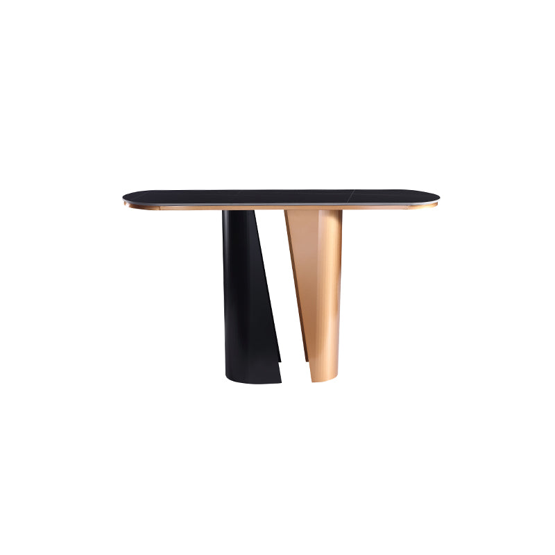 Ceramic Top Console Table/Entrance Table/Steel Legs