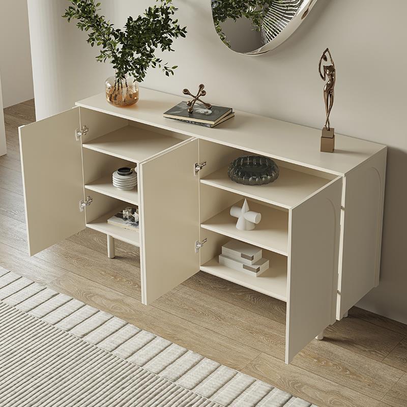 Felicia White Buffet Sideboard Cabinet/Sideboard/Hallway Table/Minimalist