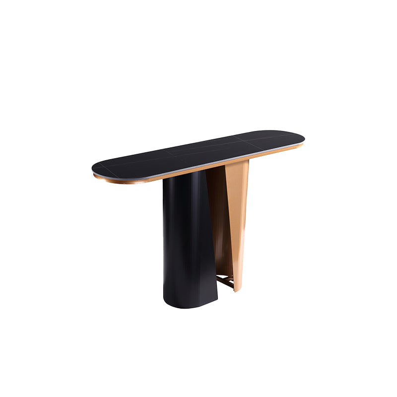 Ceramic Top Console Table/Entrance Table/Steel Legs