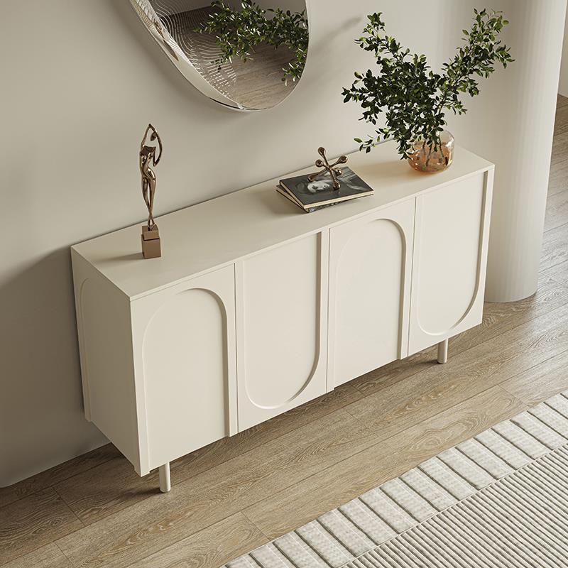 Felicia White Buffet Sideboard Cabinet/Sideboard/Hallway Table/Minimalist