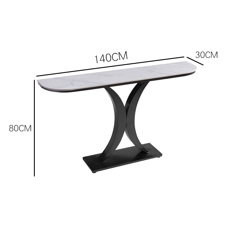 Jefe Hallway Entrance Table/Console Table/Ceramic/Steel Base/140cm