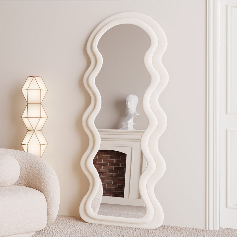 Full Length Floor Mirror/Body Mirrors/Large Mirror/White